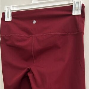 Yogalicious Lux deep Red leggings